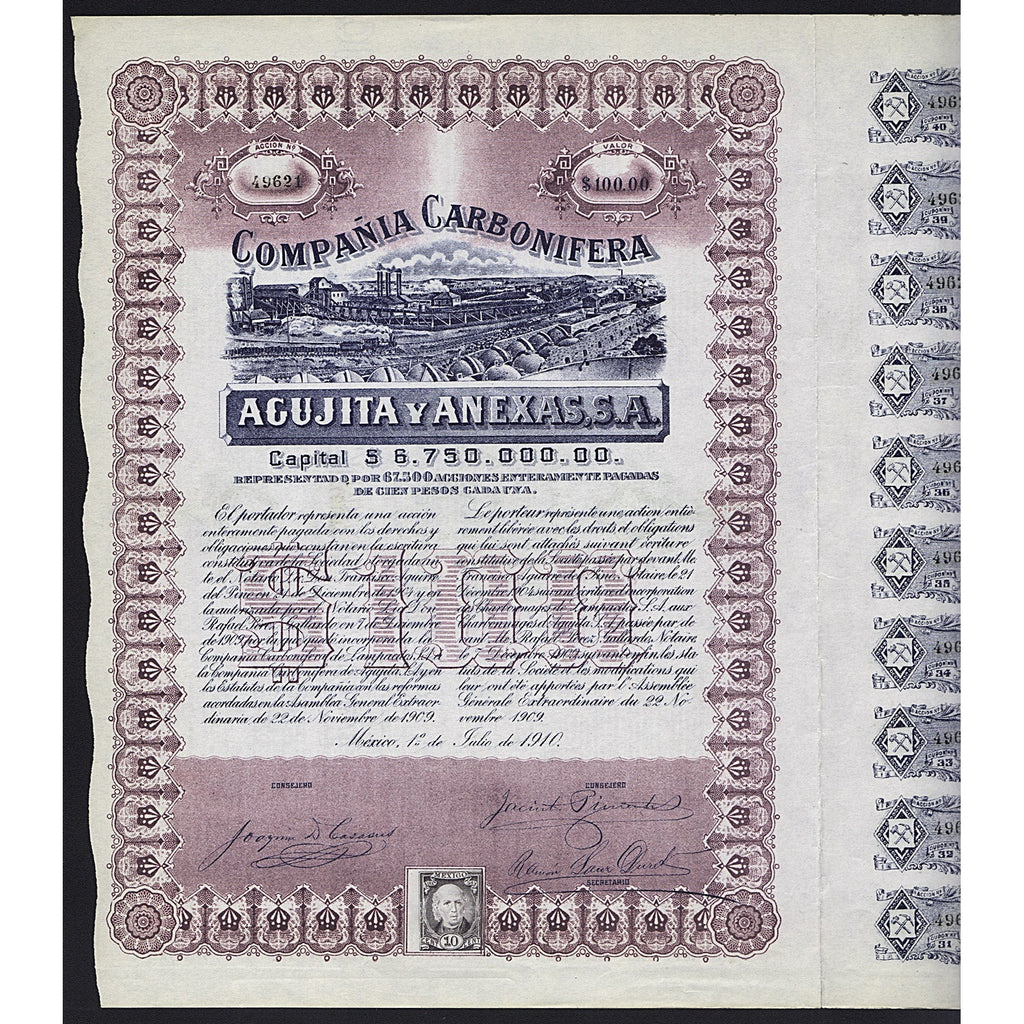 Compania Carbonifera Agujita y Anexas Mexico Mining