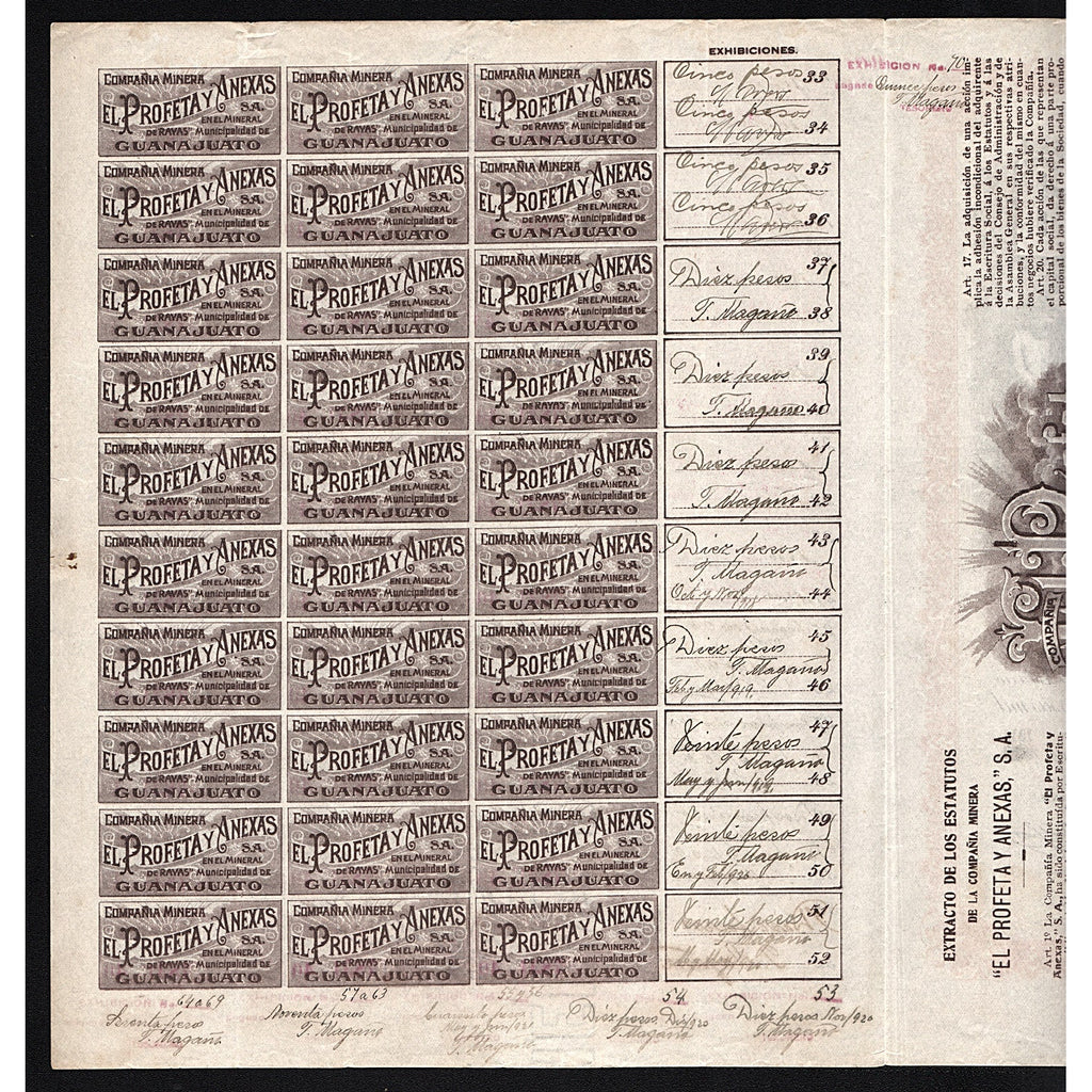 Compania Minera El Profeta Y Anexas Sociedad Anonima