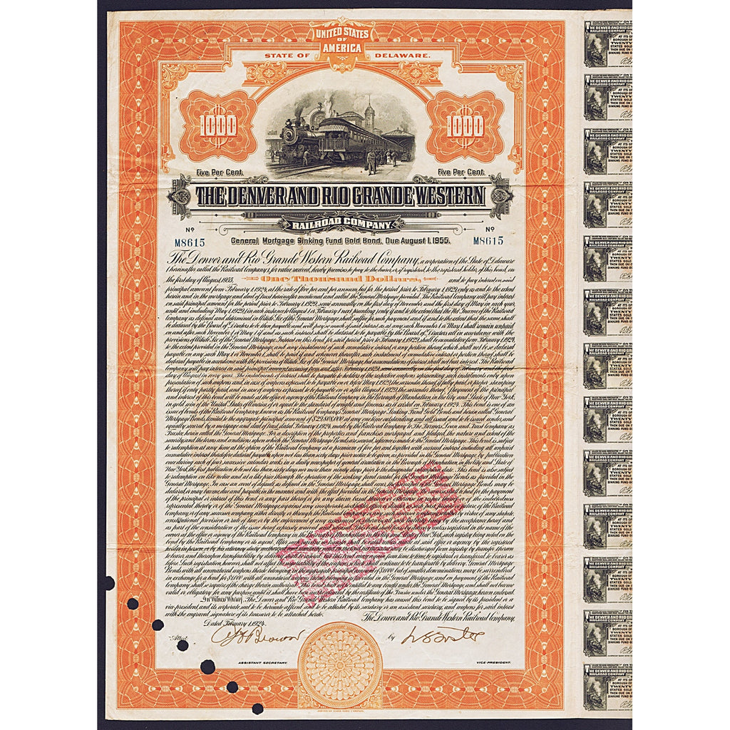 The Denver and Rio Grande Western Railroad Company 1924