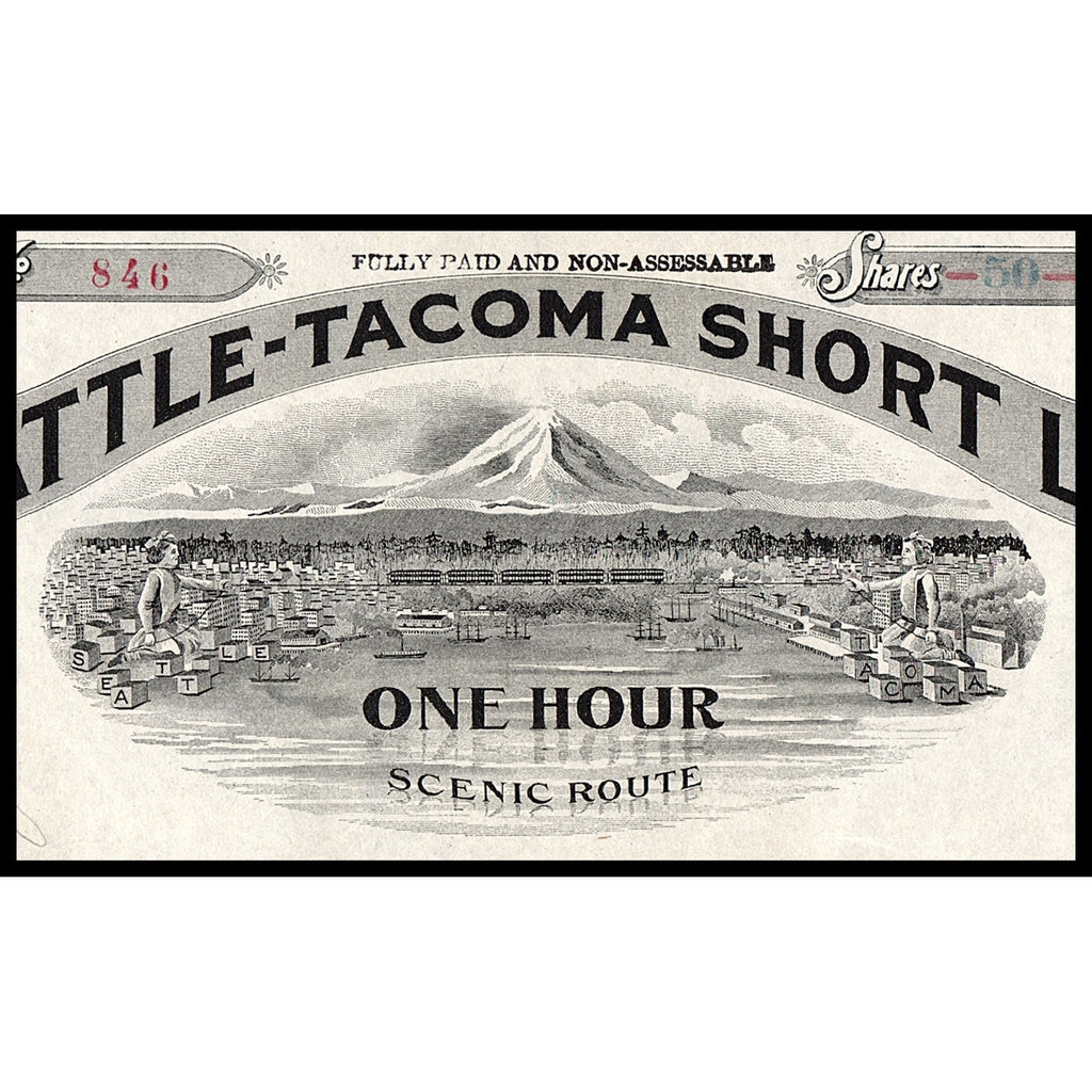 Seattle-Tacoma Short Line, One Hour Scenic Route