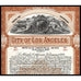 City of Los Angeles, Sewage Disposal Bond, Election 1922 Stock Certificate