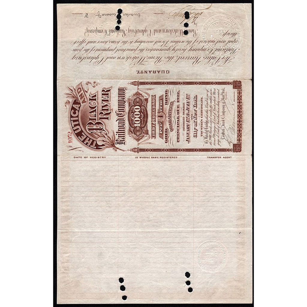 The Utica and Black River Railroad Company