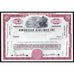American Airlines, Inc. (Specimen) Stock Certificate