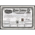 Banco de Zacatecas Sociedad Anonima 1891 Mexico Stock Certificate