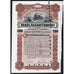 Brazil Railway Company Stock Certificate