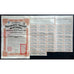 Chemin de Fer Lung-Tsing-U-Hai, Bon du Tresor 1920 China Bond Certificate