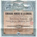 Compagnie Miniere de la Sonora Stock Certificate