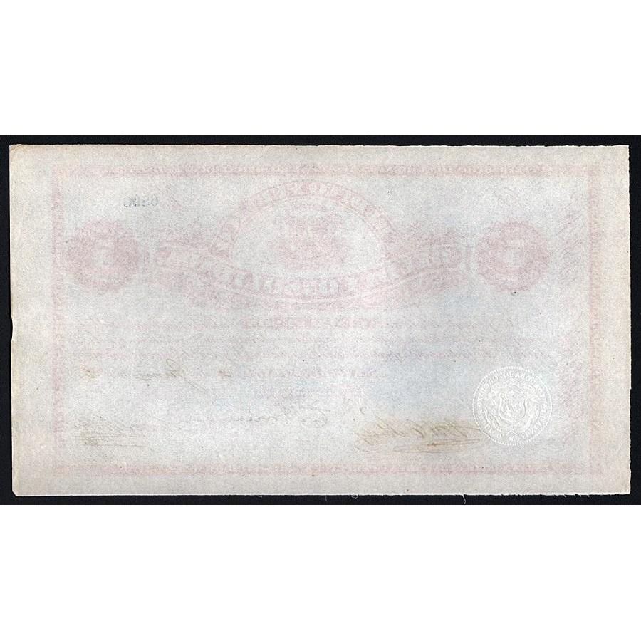 Credito Publico, Deudo Consolidada (Santo Domingo) Stock Certificate