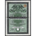 Freistaat Baden, Obligation von Zweitausen Franken Schweizer Währung Stock Certificate