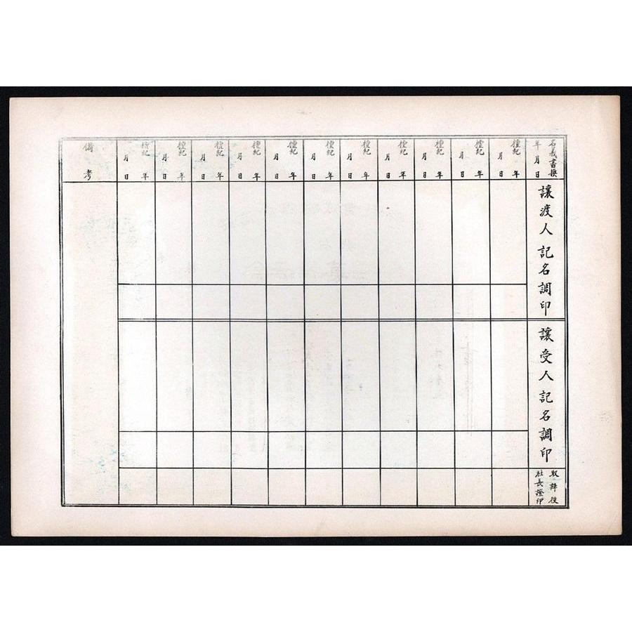 Gongshin Company Stock Certificate