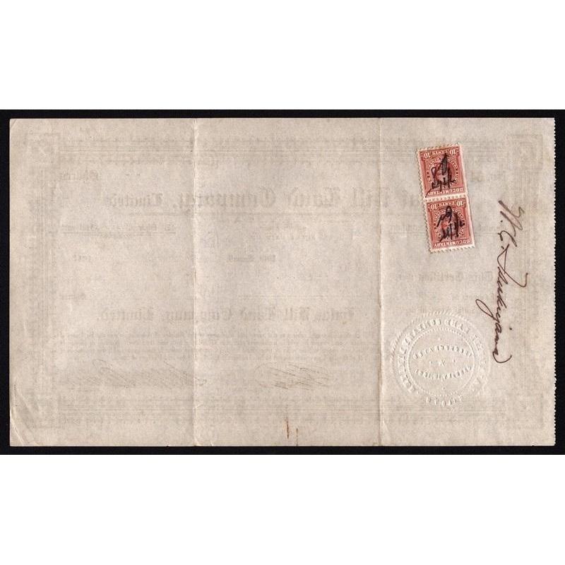 Halai Hill Land Company, Limited (Honolulu, Hawaii) Stock Certificate