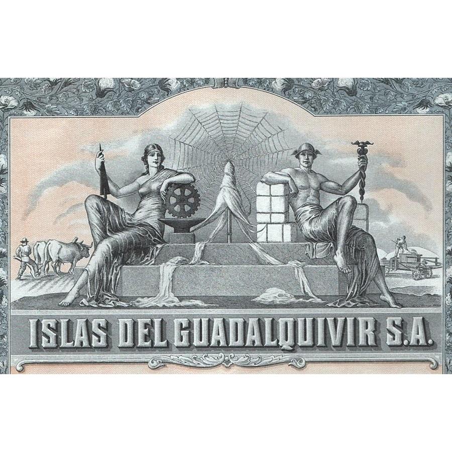 Islas del Guadalquivir S.A. Stock Certificate