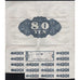 Japanese War Bond, 80 Yen Stock Certificate