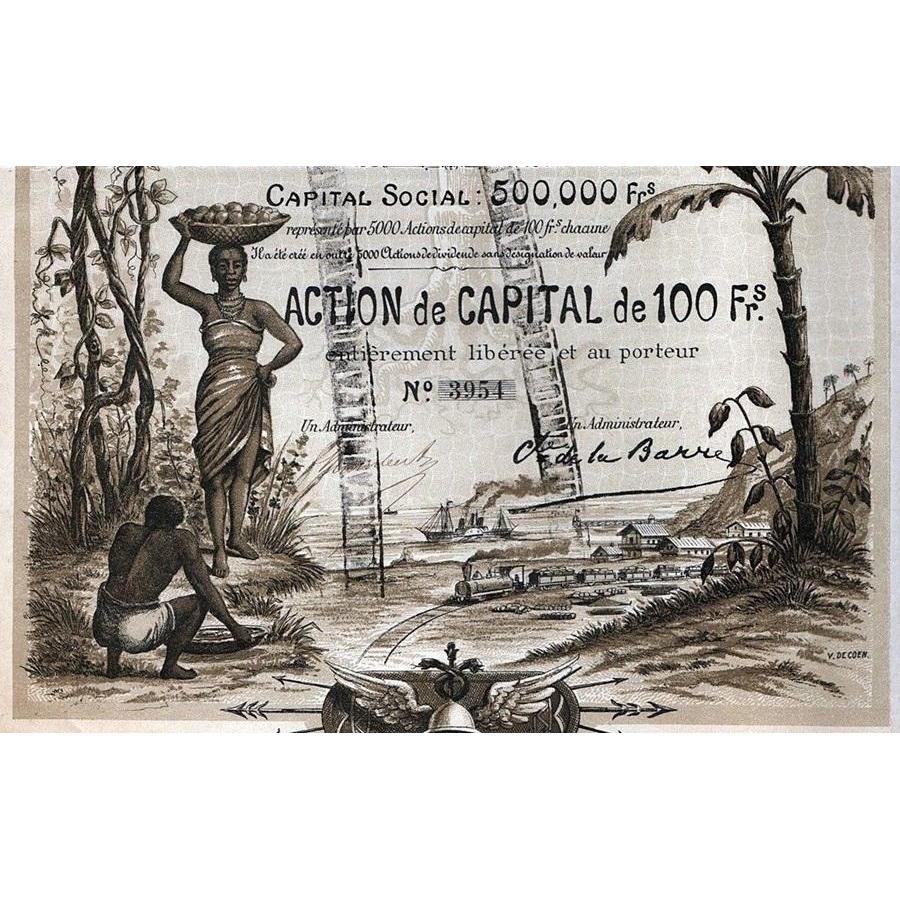 l'Ikelemba Societe Anonyme Stock Certificate