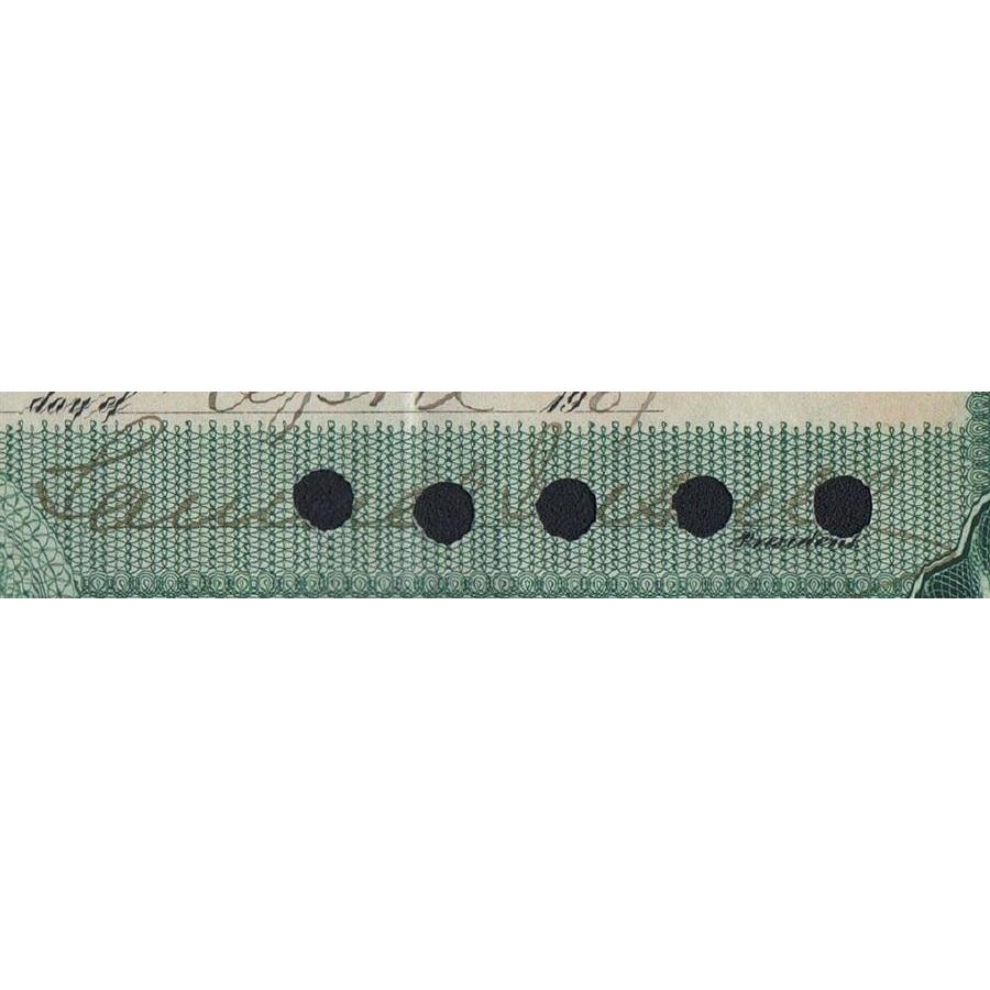 Louisville and Northern Railway and Lighting Company (Samuel Insull) Stock Certificate