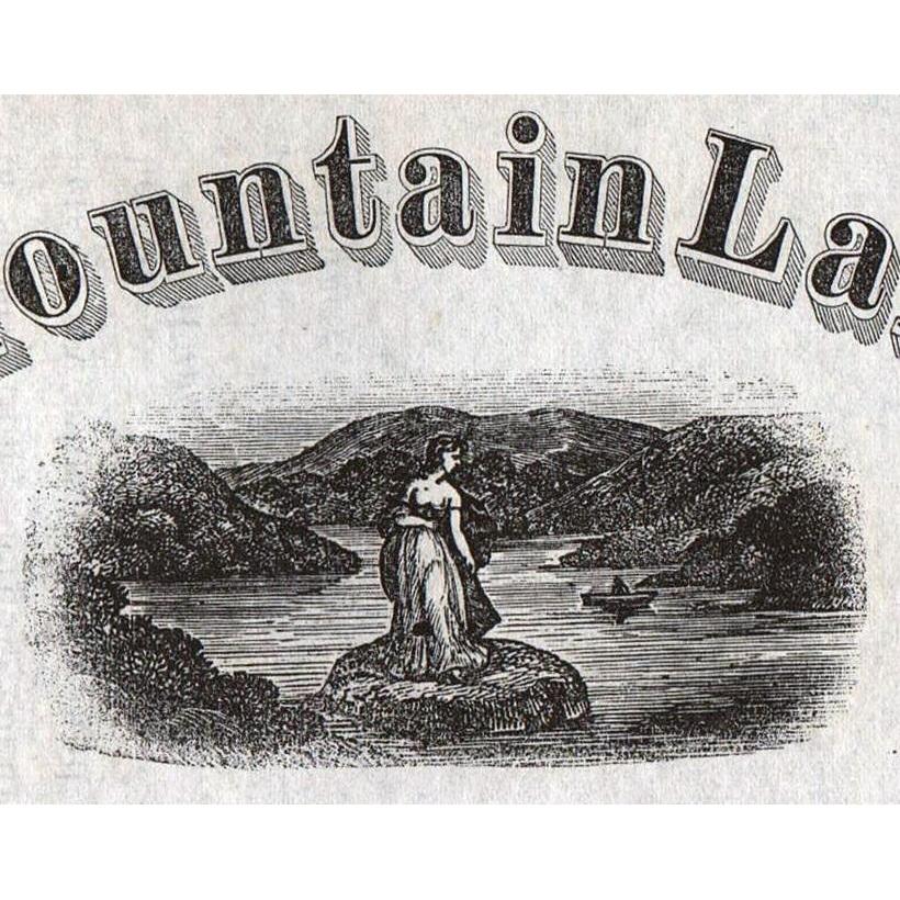 Nevada and Mountain Lakes Ice Company Stock Certificate