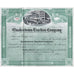 Quakertown Traction Company Stock Certificate