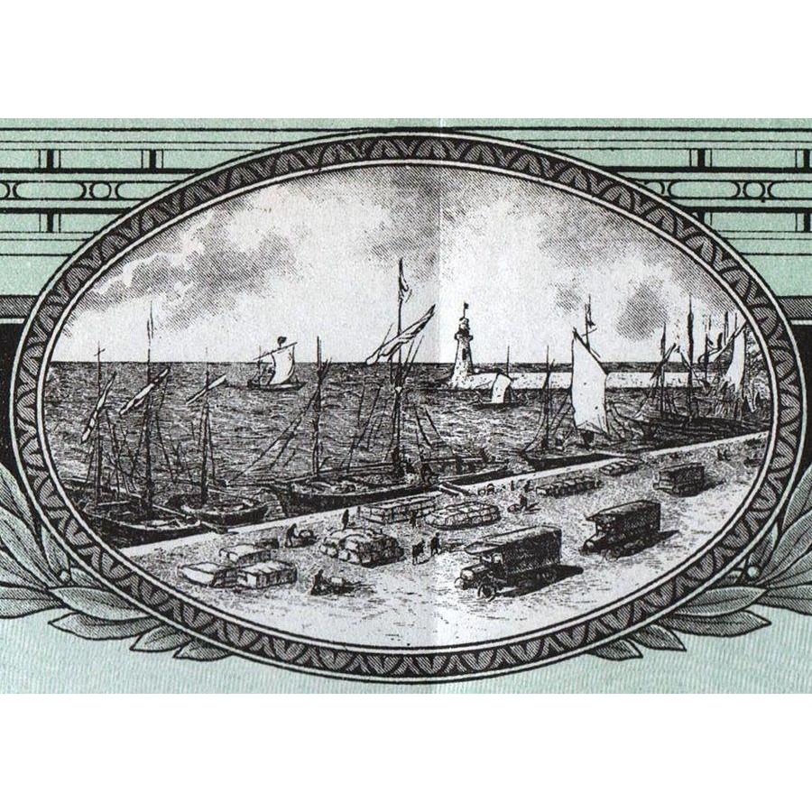 Societe Meridionale de Commerce et de Navigation, E. Dechaud & Cie. Stock Certificate