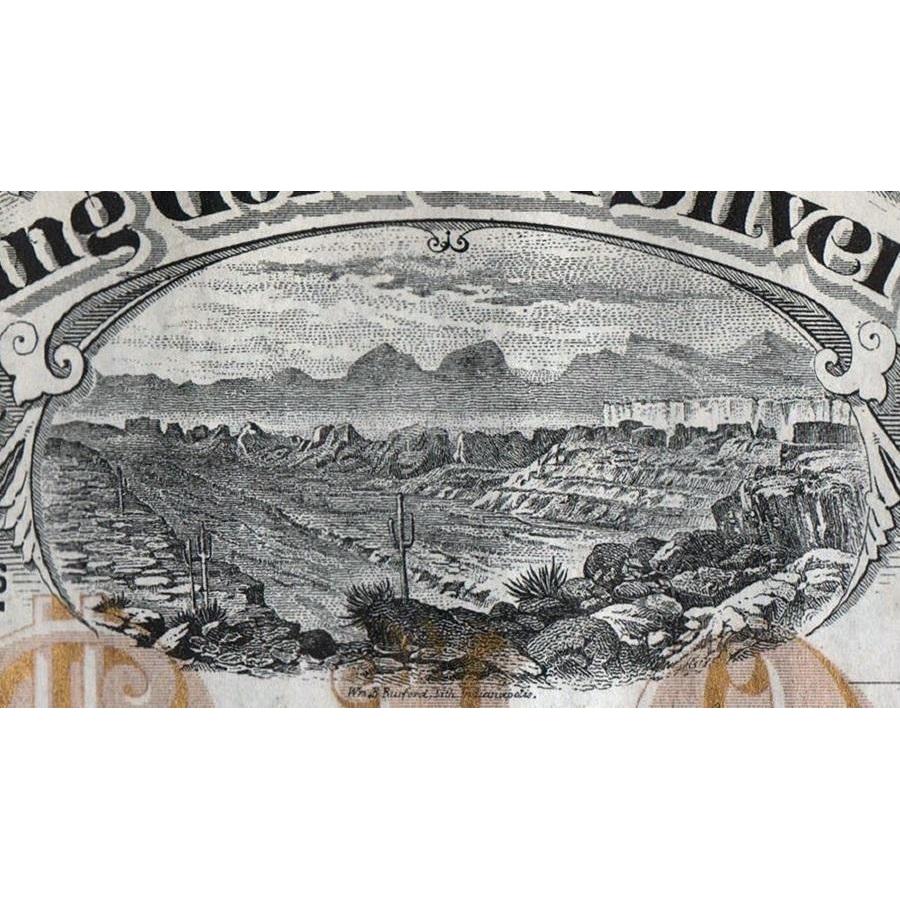 Specie Paying Gold & Silver Mining Co. Stock Certificate