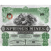Springs Mines Limited Stock Certificate
