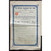 The Klondyke Consolidated Gold Fields, Limited Stock Certificate