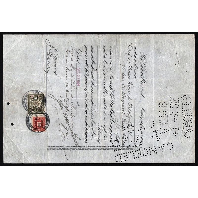 The Mackay Companies Stock Certificate