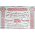 The National Pisco to Yca Railway Company Stock Certificate