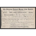 The Victorian Trained Nurses' Club Limited Stock Certificate
