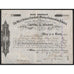 The West Indian New Gold Mining Corporation, Limited Stock Certificate