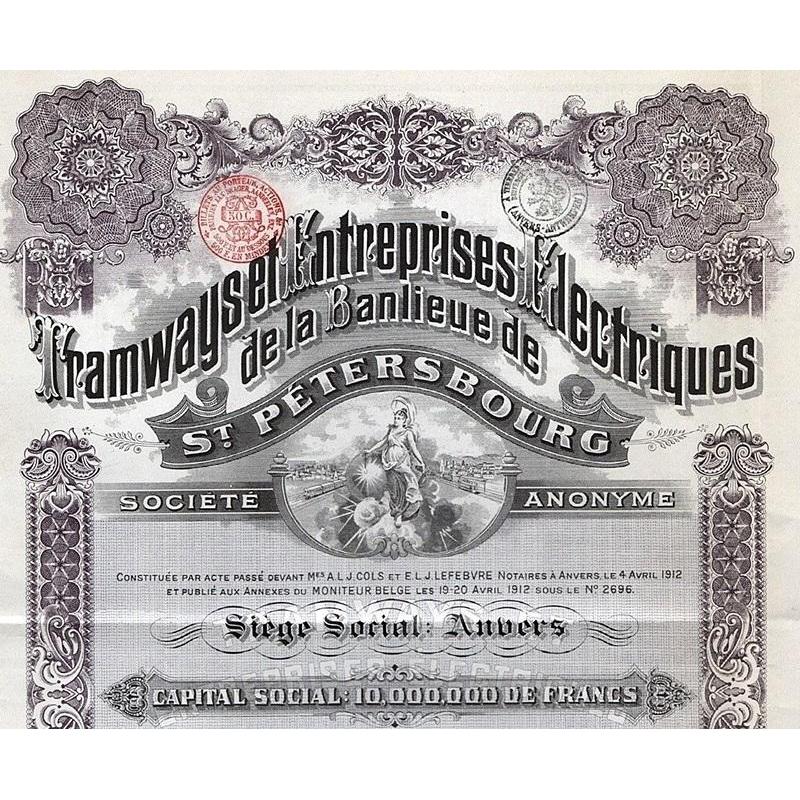 Tramways et Entreprises Electriques de la Banlieue de St. Petersbourg