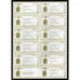 Treu Hanf Aktiengesellschaft (with Cannabis Plant Vignette) Stock Certificate