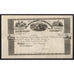 The Baltimore & Susquehanna Railroad Company Stock Certificate