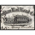 Metropolitan Rail Road Company 1886 Boston Stock Certificate