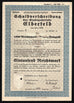 Schuldverschreibung der Stadtgemeinde Elberfeld Gold Bond 1928 Germany