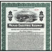 Texas Electric Railway 1917 Gold Bond Certificate