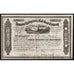 Demoine Navigation & Rail Road Company 1855 Stock Certificate