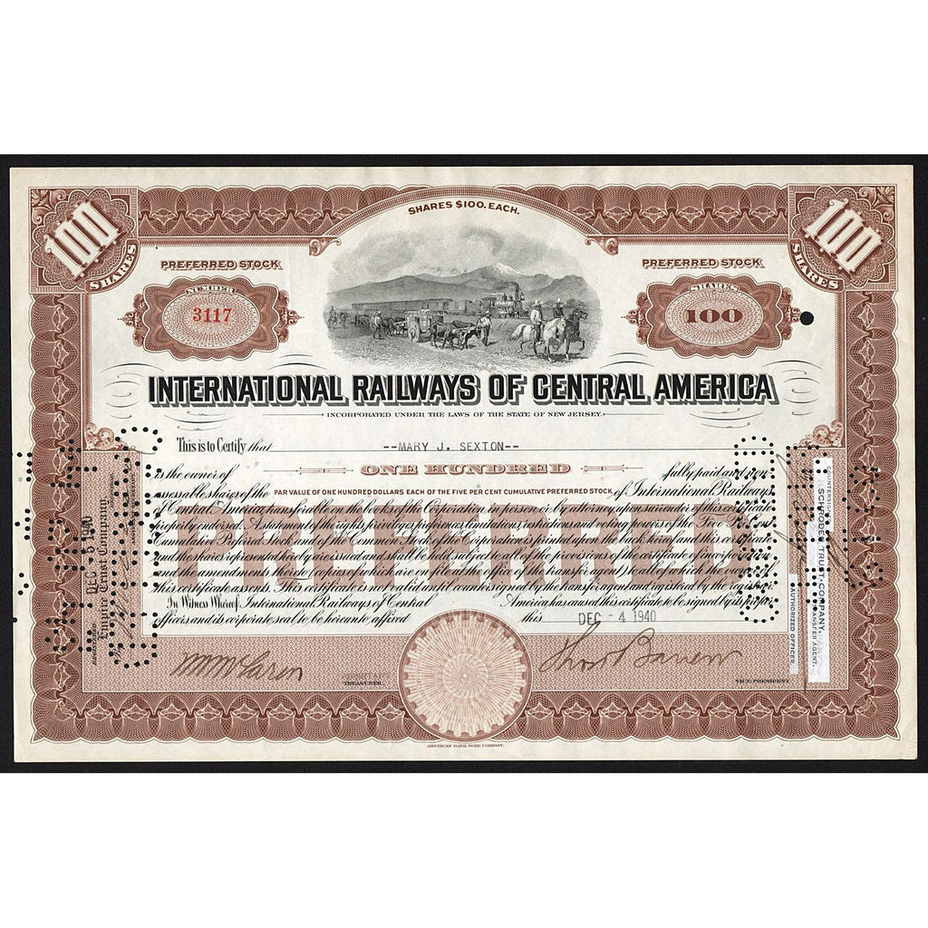 International Railways of Central America (Honduras & El Salvador)