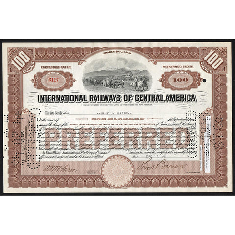 International Railways of Central America (Honduras & El Salvador)