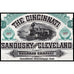 The Cincinnati, Sandusky and Cleveland Railroad Company 1888 Bond 