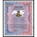 Iraq Gulf War Bond (with Saddam Hussein vignette) Stock Certificate