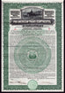 The Pan American Trans-Continental Railway Company 1910 Uruguay Gold Bond