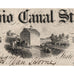 Ohio Canal Stock 1847 Certificate