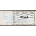 State Line and Union Rail Road Company Chicago Wisconsin Stock Certificate