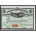 Burlington and Missouri River Railroad Company 1871 Stock Certificate