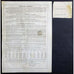 Imperial Chinese Government Emprunt Chinois 1903 Gold Bond Certificate