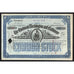 The Cincinnati, Washington and Baltimore Railroad Company 1883 Stock Certificate