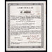 Bank der Vereenigde Staten van America 1844 Amsterdam Netherlands Stock Certificate