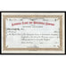 Alhambra Flume and Mercantile Company 1880s Montana Stock Certificate