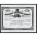Automobile Advertising Company Stock Certificate
