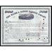 Fort Wayne & Jackson Railroad Company Michigan Stock Certificate